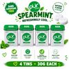 Image 1 : 4 PUR SPEARMINT MINTS TINS ASPARTAME FREE 30G
