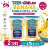 Image 1 : 2 TUBS R2-DELIX BANANA MARSHMALLOW 275G BB 09/26
