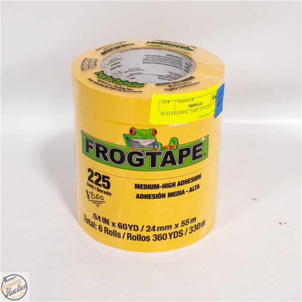SEALED FROG TAPE 225 GOLD