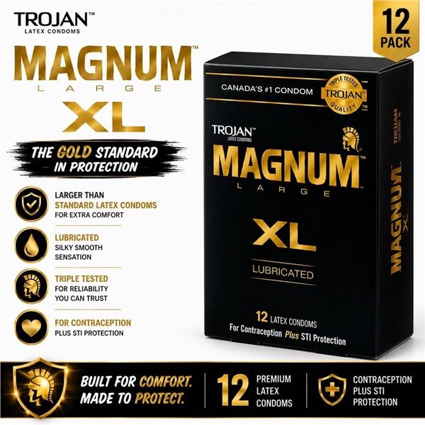 TROJAN MAGNUM XL 12PK