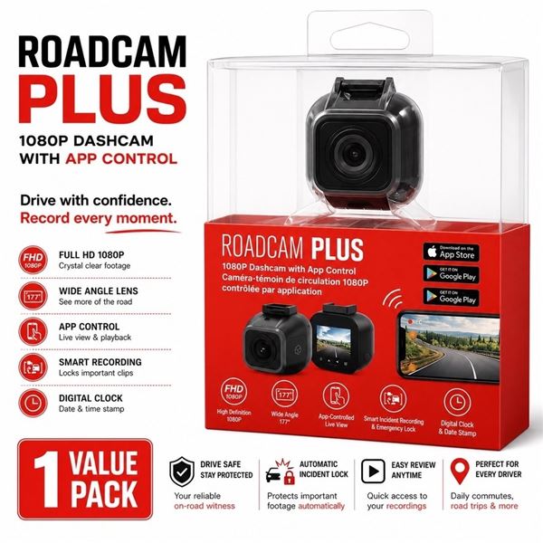 NEW YADA ROADCAM PLUS 1080P DASHCAM