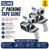 Image 1 : 2 NEW ULINE 2-INCH PACKING TAPE GUNS