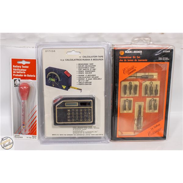 VINTAGE (NEW) TOOL ITEMS
