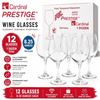 Image 1 : 12 CARDINAL PRESTIGE WINE GLASSES 8.25 OZ