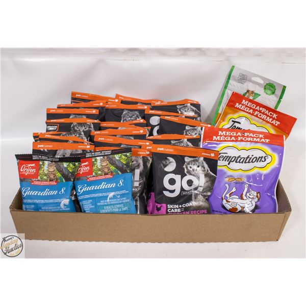 SEALED CAT FOOD (SAMPLE BAG'S)
