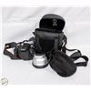 Image 1 : CANON EOS REBEL CAMERA W LARGE MACRO LENS