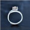 Image 3 : 1 CT GRA CERTIFIED ROUND BRILLIANT MOISSANITE