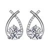 Image 3 : 2 CT GRA CERTIFIED FISHTAIL STYLE ROUND BRILLIANT