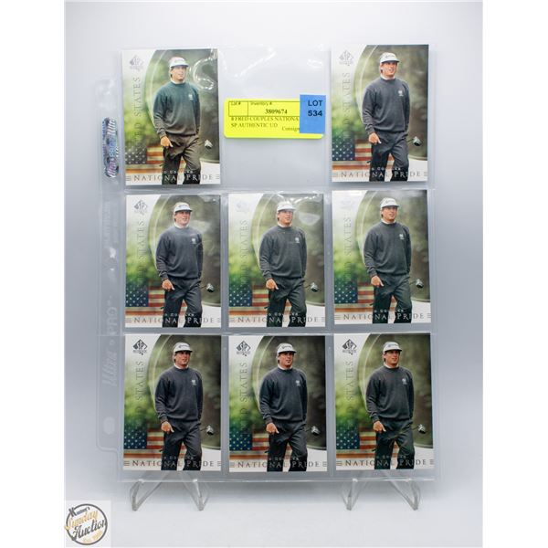 8 FRED COUPLES NATIONAL PRIDE SP AUTHENTIC UD