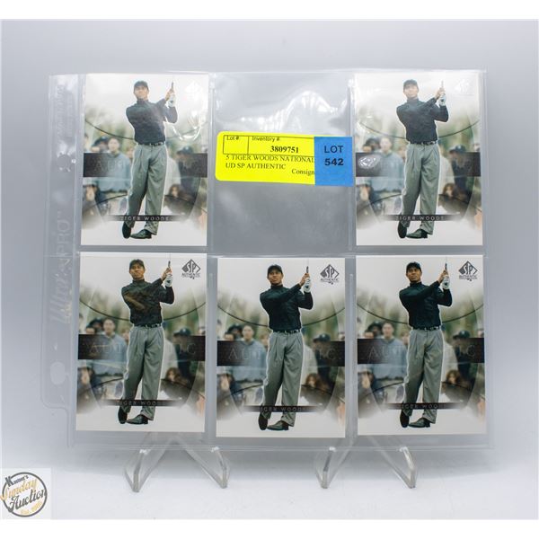 5 TIGER WOODS NATIONAL PRIDE UD SP AUTHENTIC