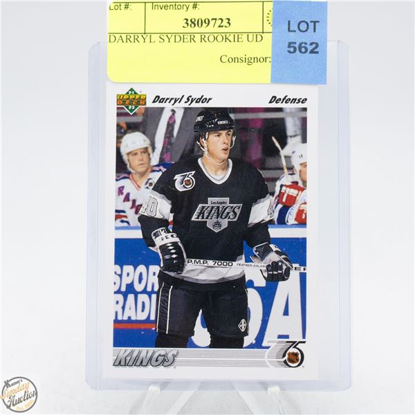 DARRYL SYDER ROOKIE UD