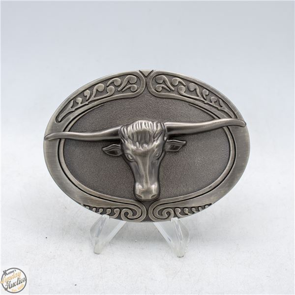 WESTERN COWBOY LONGHORN BULL BELT