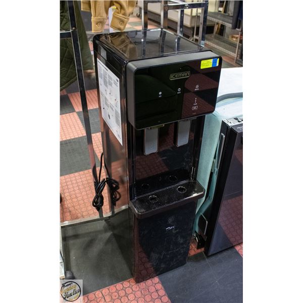 ICEMAN BOTTOM-LOADING WATER DISPENSER - BLACK