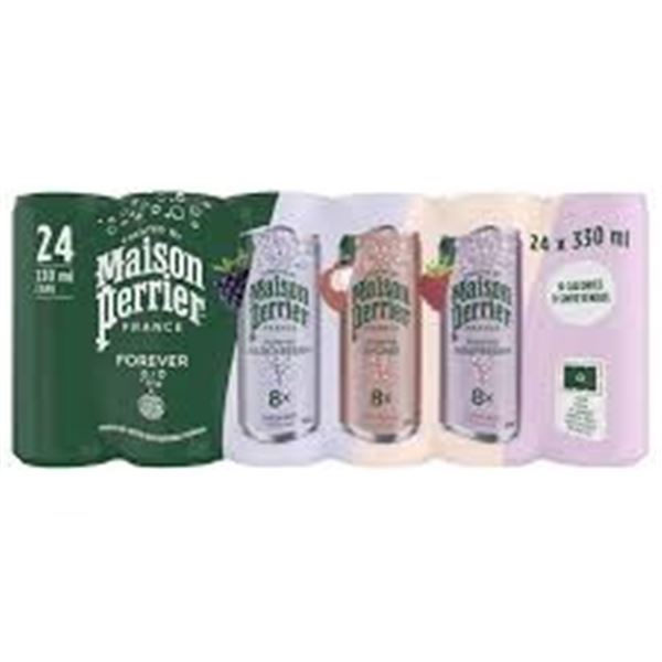 NEW MAISON PERRIER NATURALLY FLAVOURED SPARKLING