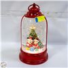 Image 1 : HOLIDAY LANTERN SNOW GLOBE MICKEY & MINNIE MOUSE