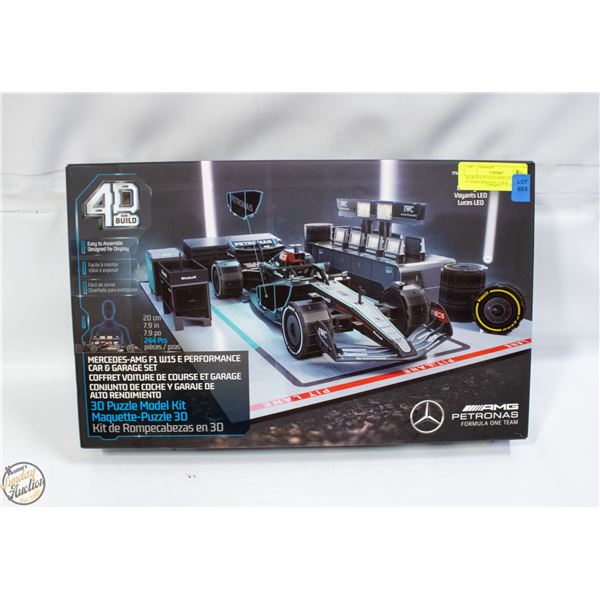 4D BUILD PUZZLE MERCEDES -AMG F1 PERFORMANCE CAR &