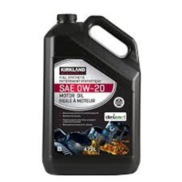 NEW KIRKLAND FULL SYNTHETIC SAE 0W-20 MOTOR OIL