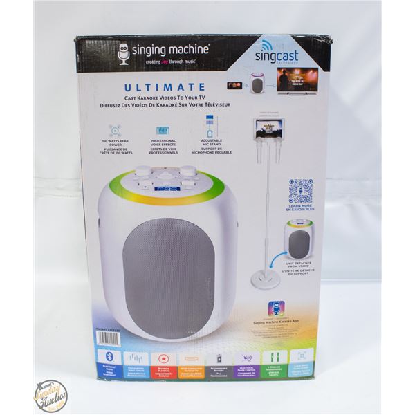 SING CAST THE SINGING MACHINE ULTIMATE KARAOKE