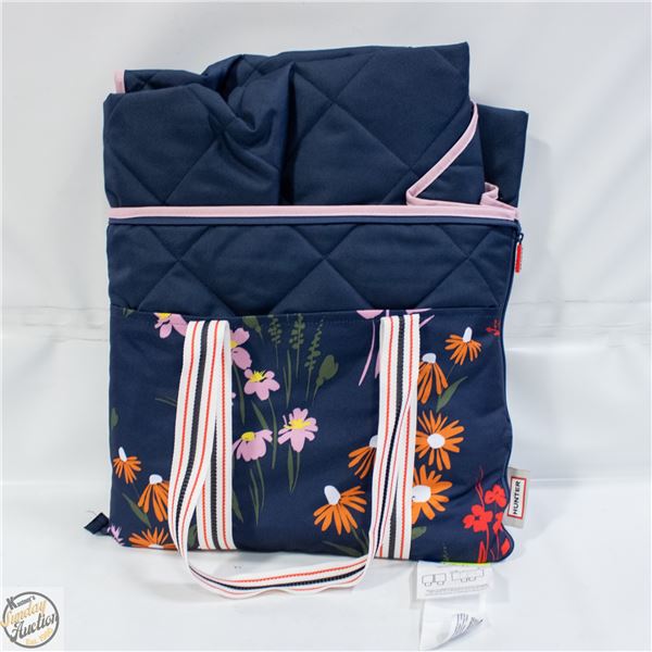 HUNTER OUTDOOR PACKABLE BLANKET & BAG - 59 X 71"