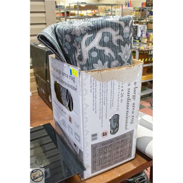 APACHE MILLS EXTRA-LARGE AREA RUG - 9'8" X 14'