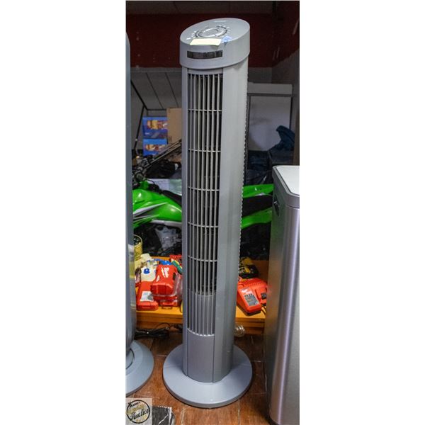 SEVILLE TOWER FAN GREY WITH REMOTE - 40" TALL