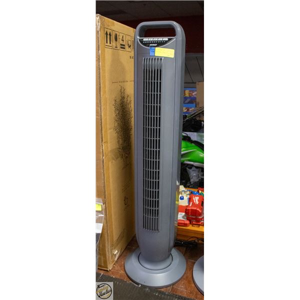 SEVILLE ULTRA SLIMLINE TOWER FAN GREY - 40" TALL