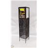 Image 1 : DECORATIVE METAL MIRRORED STAND- 23" X 5.5" X 5.