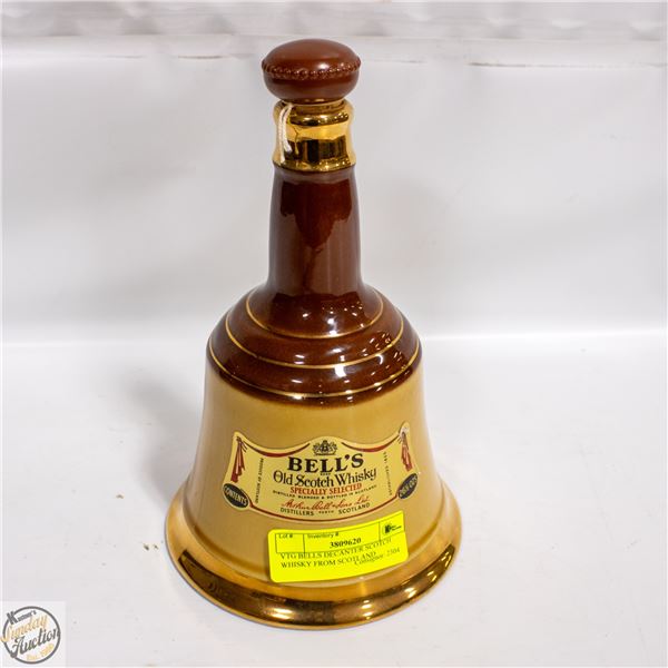 VTG BELLS DECANTER SCOTCH WHISKY FROM SCOTLAND