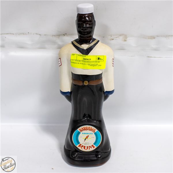 VTG DOORLYS BARBADOS RUM HARBOUR POLICE DECANTER
