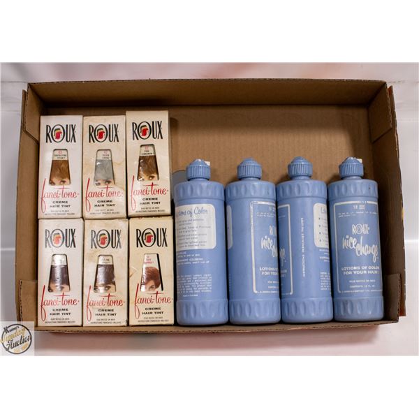 VINTAGE ROUX FANCI-TONE HAIR TINT CRÈMES NEW