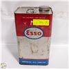 Image 1 : VINTAGE ESSO IMPERIAL 1 GALLON OIL CAN