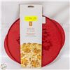 Image 1 : PC DOUBLE-SIDED PIE TOP CUTTERS - 12"
