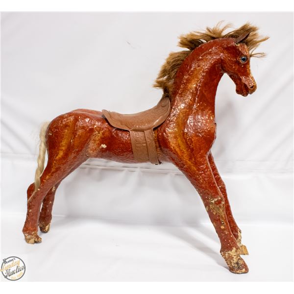 ANTIQUE GENUINE HORSE HAIR APPROX H-36 INCH HORSE