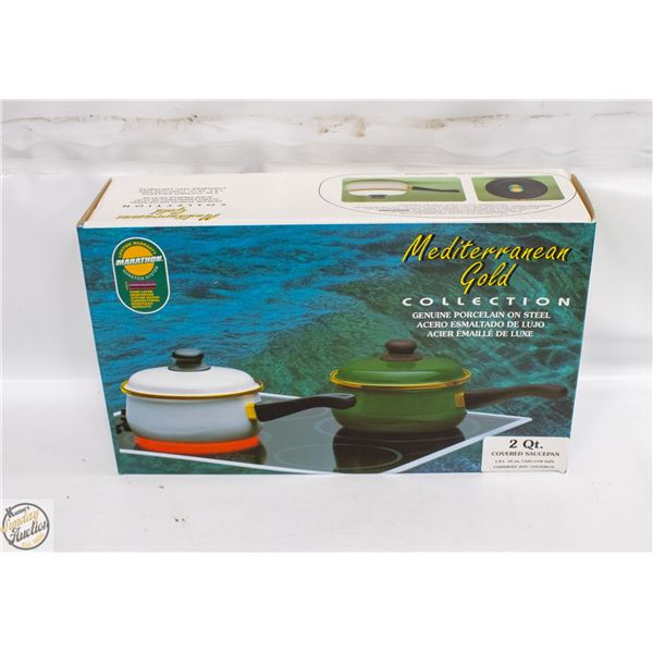 MEDITERRANEAN GOLD COLLECTION 2QT COVERED