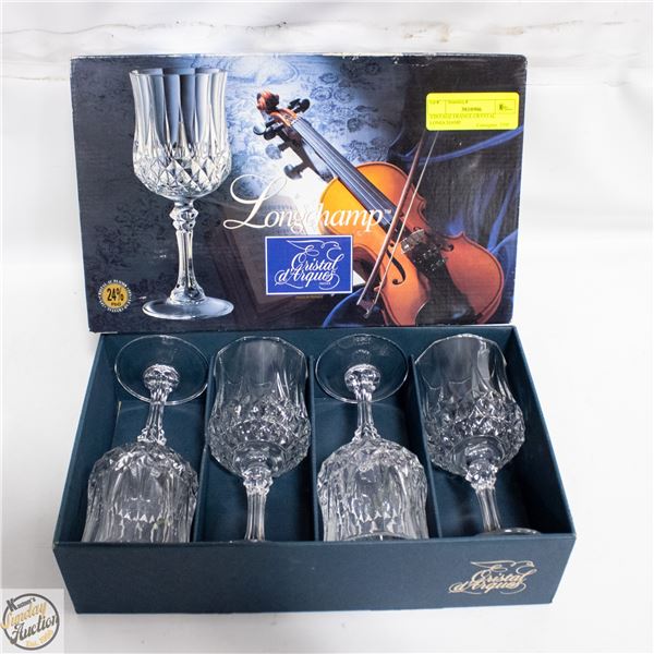 VINTAGE FRANCE CRYSTAL LONG CHAMP