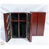 Image 1 : SET OF 2 WINE GIFT SETS- "ROSEWOOD" WOODEN BOX+7