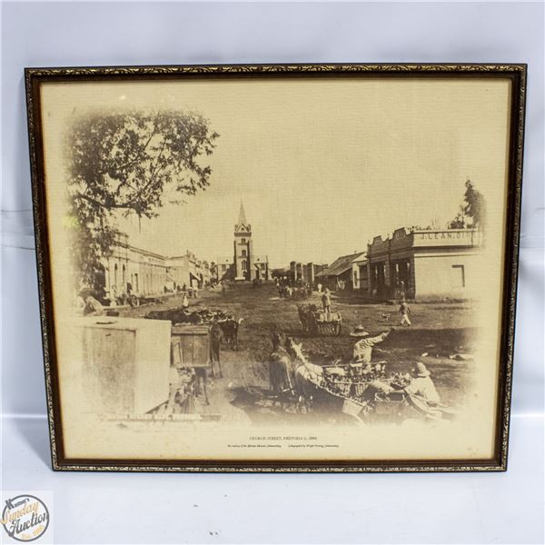 'HISTORIC ART 1890' 18" X 16"