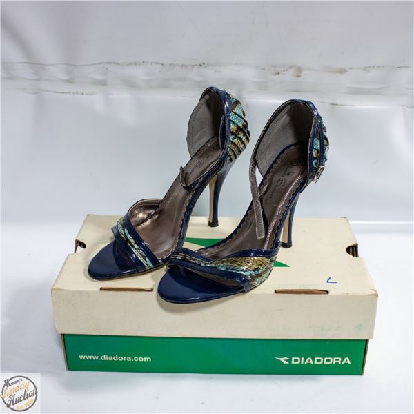NEW PAIR OF JIN BLOOM OPEN-TOE DRESS SHOES -