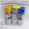 Image 1 : 3 PACK TREMCLAD SPRAY PAINT