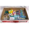 Image 1 : BOX WITH COLOUR THERAPY BOOKS, DOUBLE-SIDED