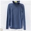 Image 1 : BLUE LULULEMON LONG SLEEVE HOODED SHIRT