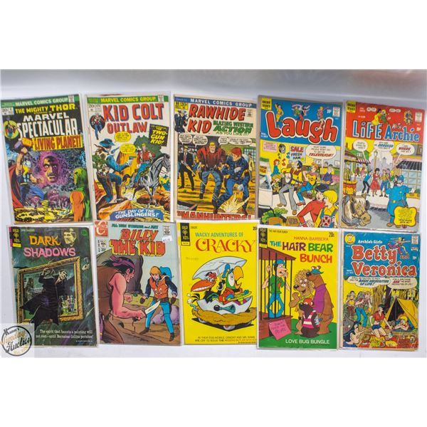 20 CENT COVER COMIC LOT, MARVEL, DC, OTHER