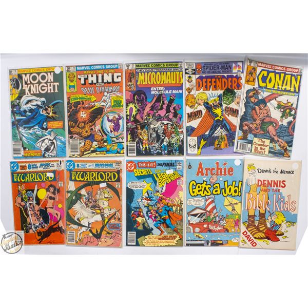 50 CENT COVER COMIC LOT, MARVEL, DC, OTHER