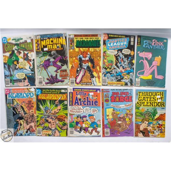 40 CENT COVER COMIC LOT, MARVEL, DC, OTHER