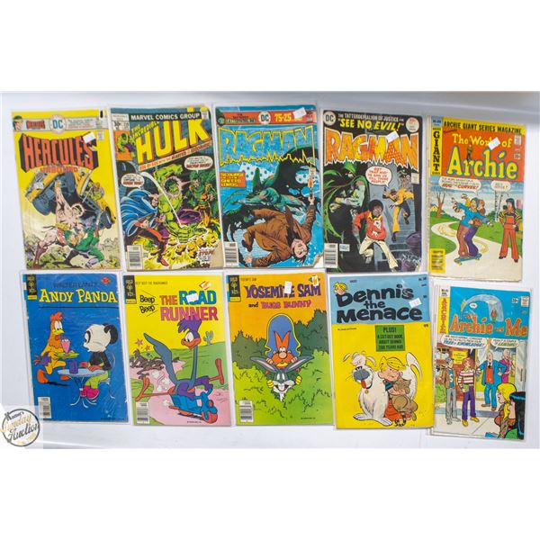 30 CENT COVER COMIC LOT, MARVEL, DC, OTHER
