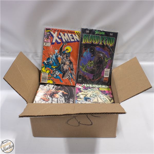 VINTAGE COMICS, MARVEL, DC, OTHERS, APPROX 150