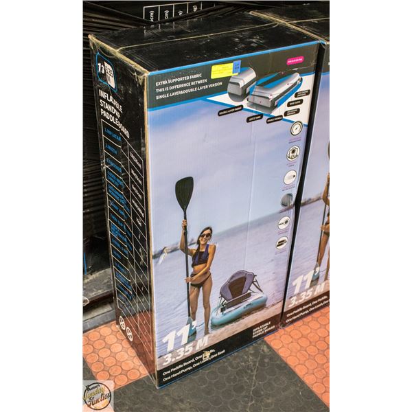 NEW 11' INFLATABLE STAND UP PADDLE BOARD