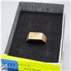 Image 1 : VINTAGE 10K YELLOW GOLD SIGNET RING SZ 6.5