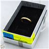 Image 1 : CUSTOM MADE 21K GOLD BAND SIZE 6.5 RING 2.15G