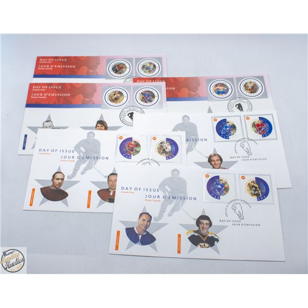 2001-2002 NHL ALL STARS FDC COLLECTION